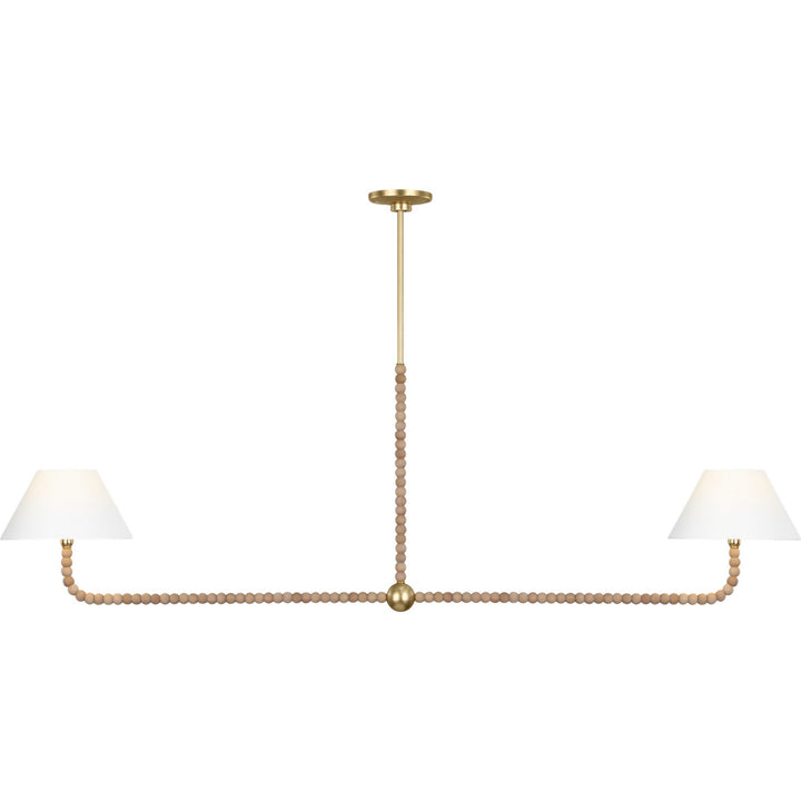 Visual Comfort Studio Canada - SCCHCLS114GDNAWWL - Two Light Linear Chandelier - Fiona - Gild