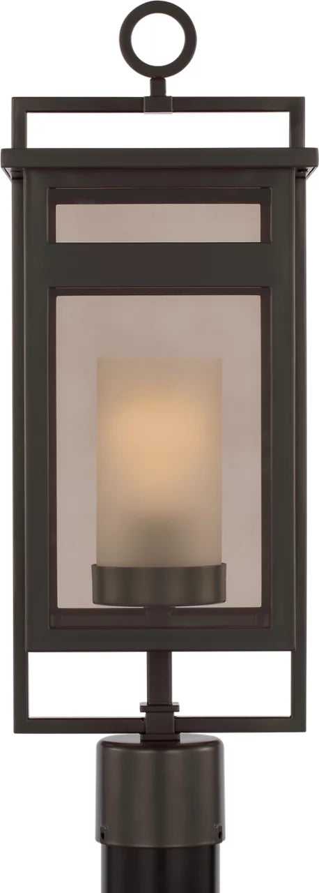 Fairhaven One Light Post Lantern in Truffle Visual Comfort Studio Canada