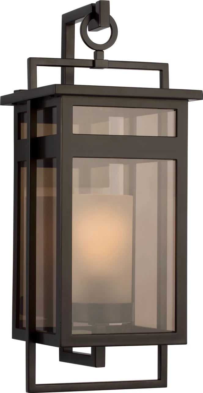 Fairhaven One Light Wall Lantern in Truffle Visual Comfort Studio Canada