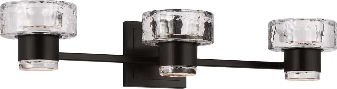 Holsted LED Vanity in Aged Iron Visual Comfort Studio Canada