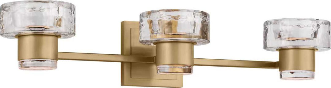 Holsted LED Vanity in Estate Brass Visual Comfort Studio Canada