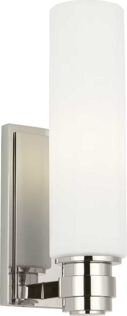 Fairfax One Light Wall Sconce in Polished Nickel Visual Comfort Studio Canada