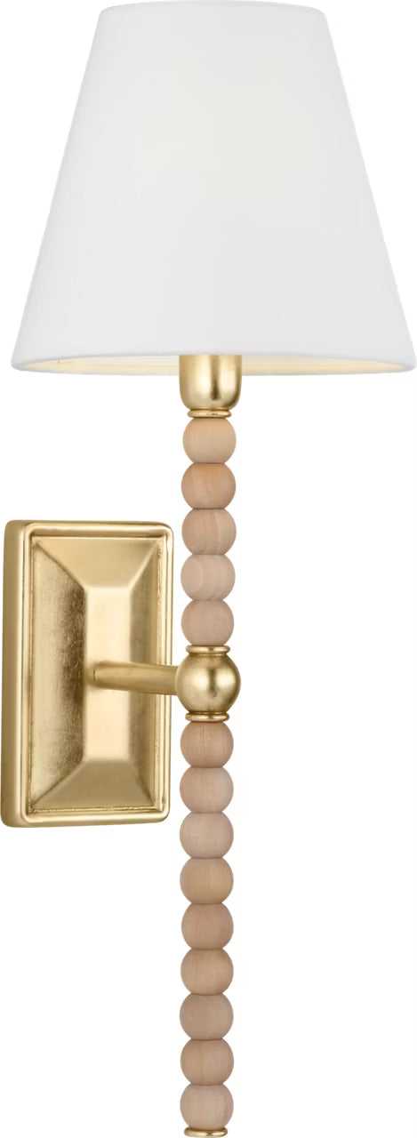 Fiona One Light Wall Sconce in Gild Visual Comfort Studio Canada