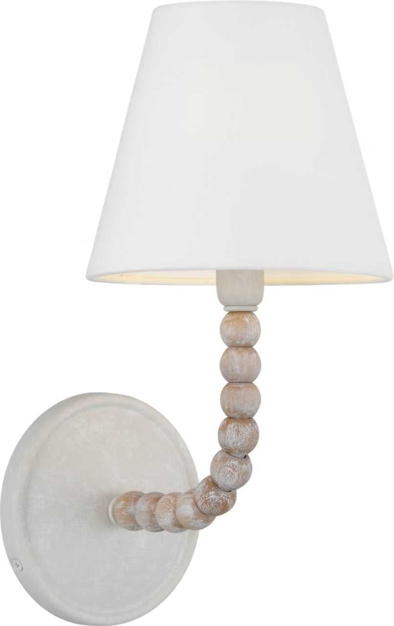 Fiona One Light Wall Sconce in Aged Pewter Visual Comfort Studio Canada