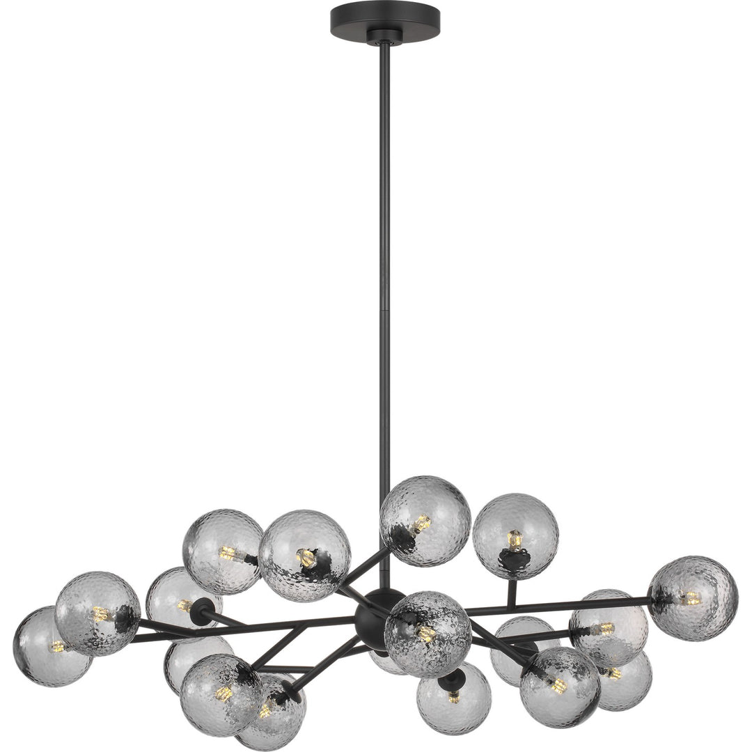 Visual Comfort Studio Canada - SCDJCH141MBKHSG - 20 Light Chandelier - Atticus - Midnight Black