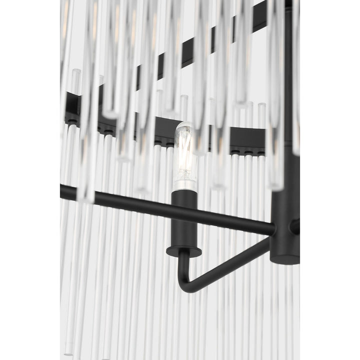 Visual Comfort Studio Canada - SCDJCH142MBKCAR - Four Light Chandelier - Finley - Midnight Black