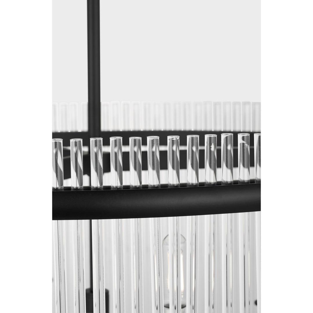 Visual Comfort Studio Canada - SCDJCH142MBKCAR - Four Light Chandelier - Finley - Midnight Black