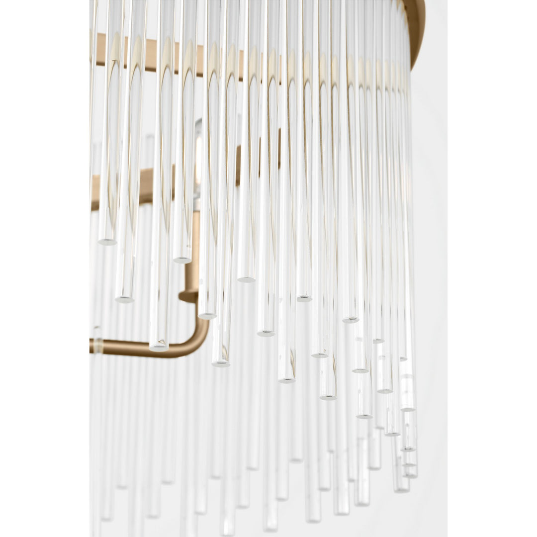 Visual Comfort Studio Canada - SCDJCH142SBCAR - Four Light Chandelier - Finley - Satin Brass