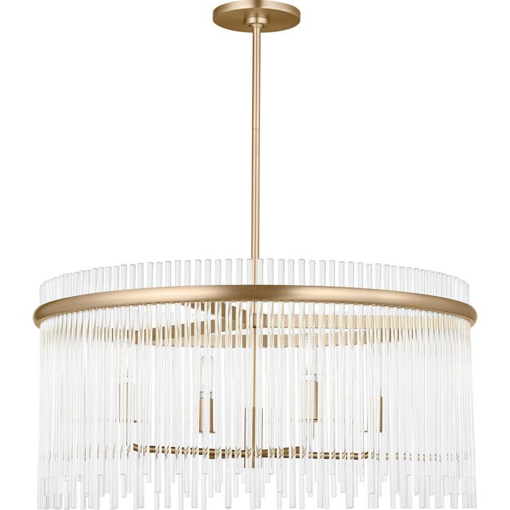 Visual Comfort Studio Canada - SCDJCH142SBCAR - Four Light Chandelier - Finley - Satin Brass