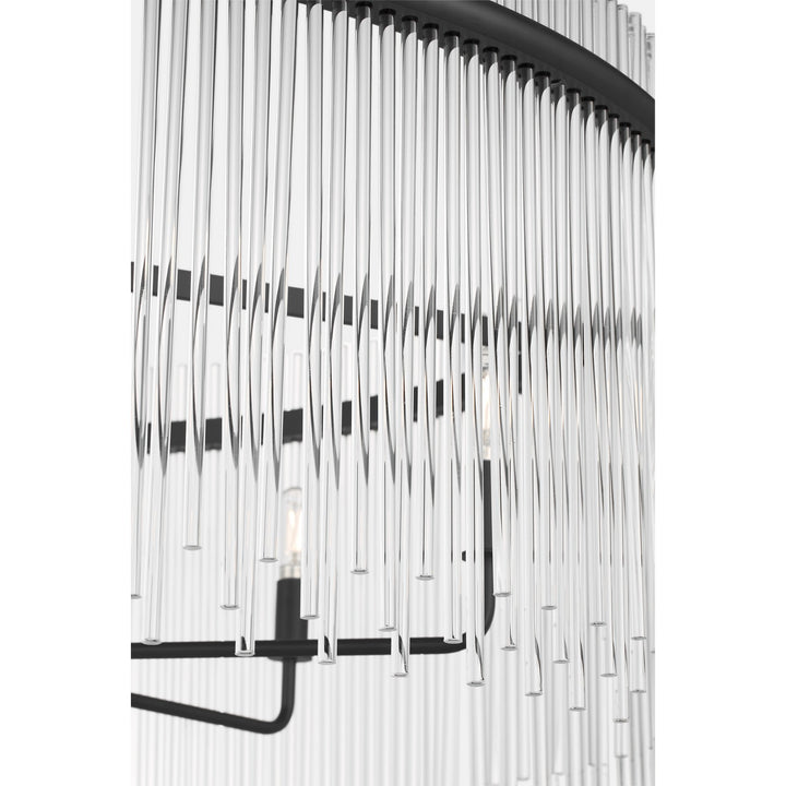 Visual Comfort Studio Canada - SCDJCH143MBKCAR - Six Light Chandelier - Finley - Midnight Black