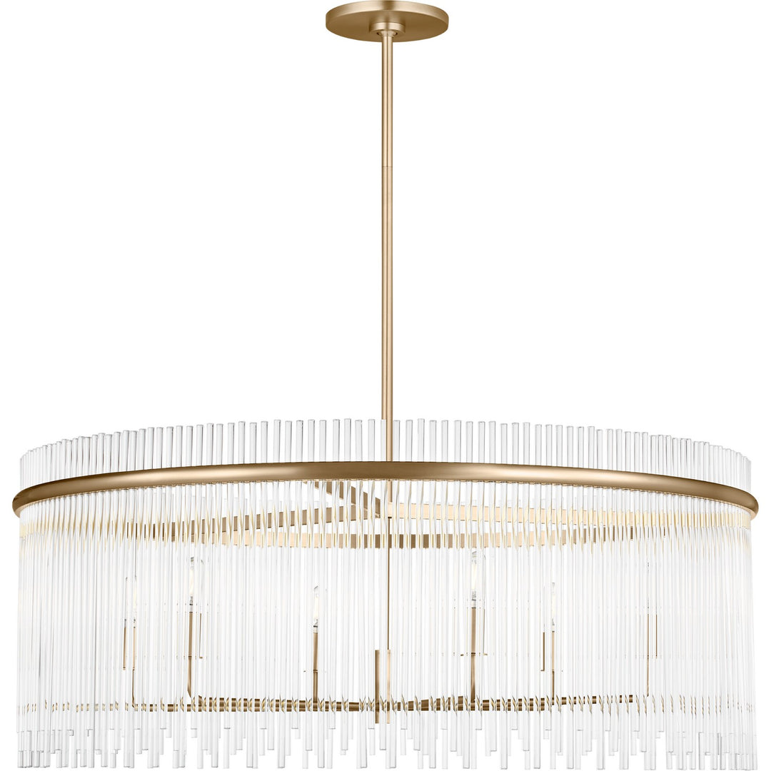 Visual Comfort Studio Canada - SCDJCH143SBCAR - Six Light Chandelier - Finley - Satin Brass