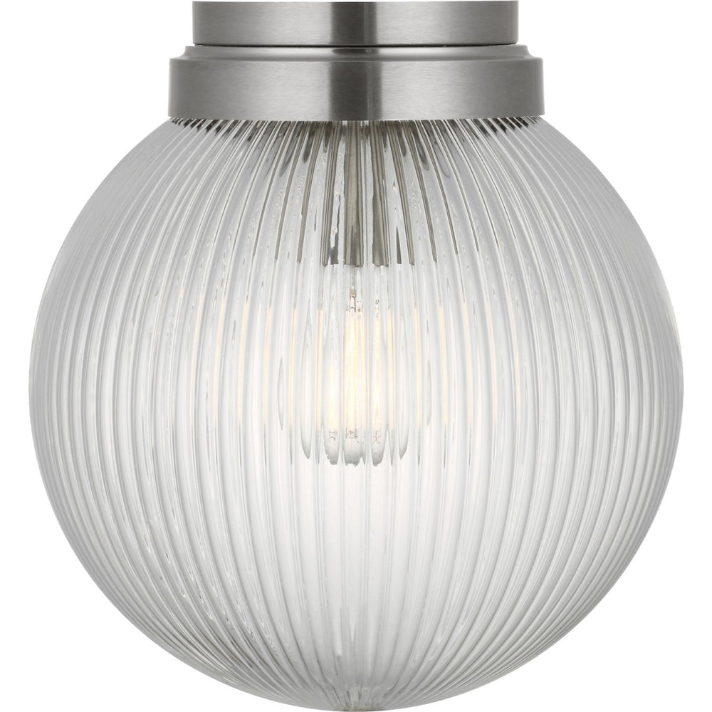 Visual Comfort Studio Canada - SCDJFM125BNRG - One Light Flush Mount - Preston - Brushed Nickel