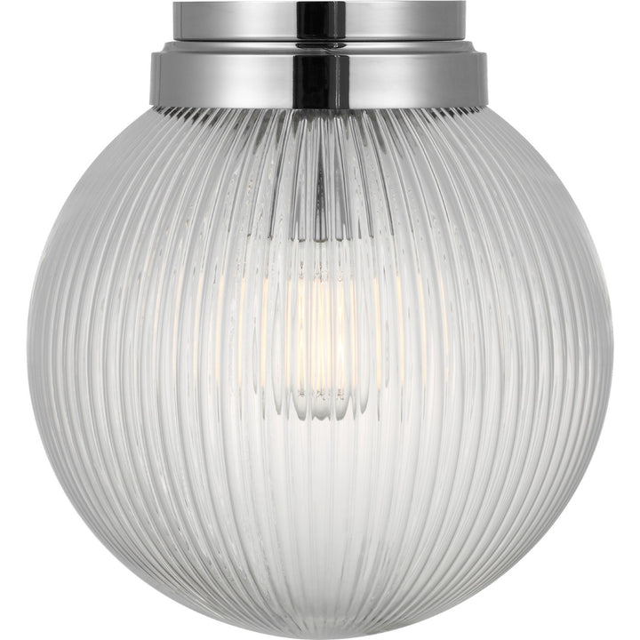Visual Comfort Studio Canada - SCDJFM125CHRG - One Light Flush Mount - Preston - Chrome