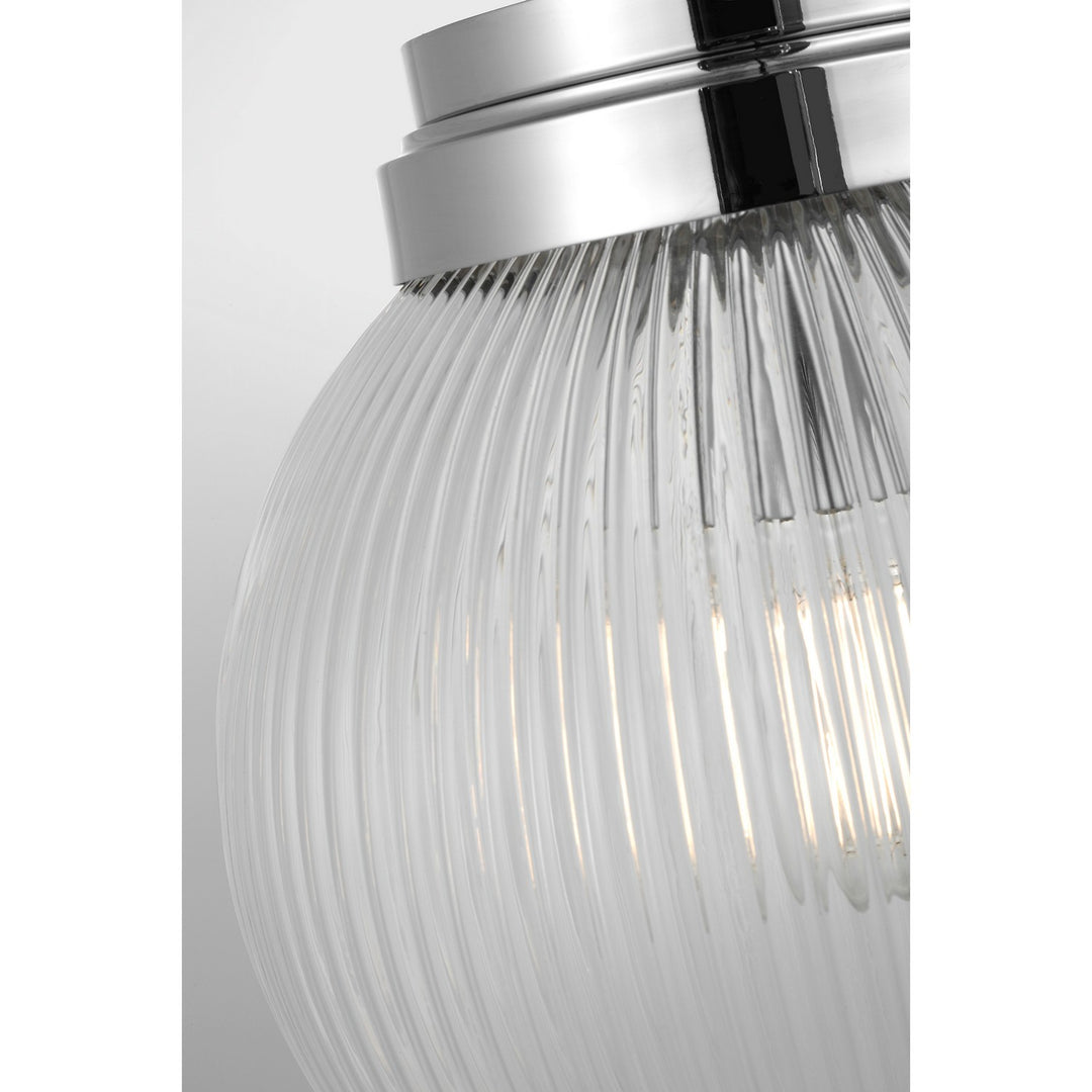 Visual Comfort Studio Canada - SCDJFM125CHRG - One Light Flush Mount - Preston - Chrome