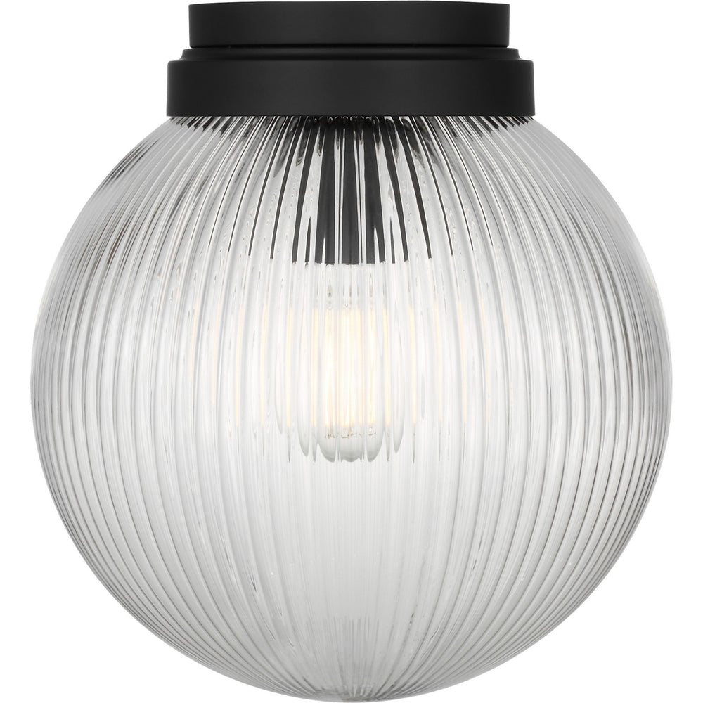Visual Comfort Studio Canada - SCDJFM125MBKRG - One Light Flush Mount - Preston - Midnight Black