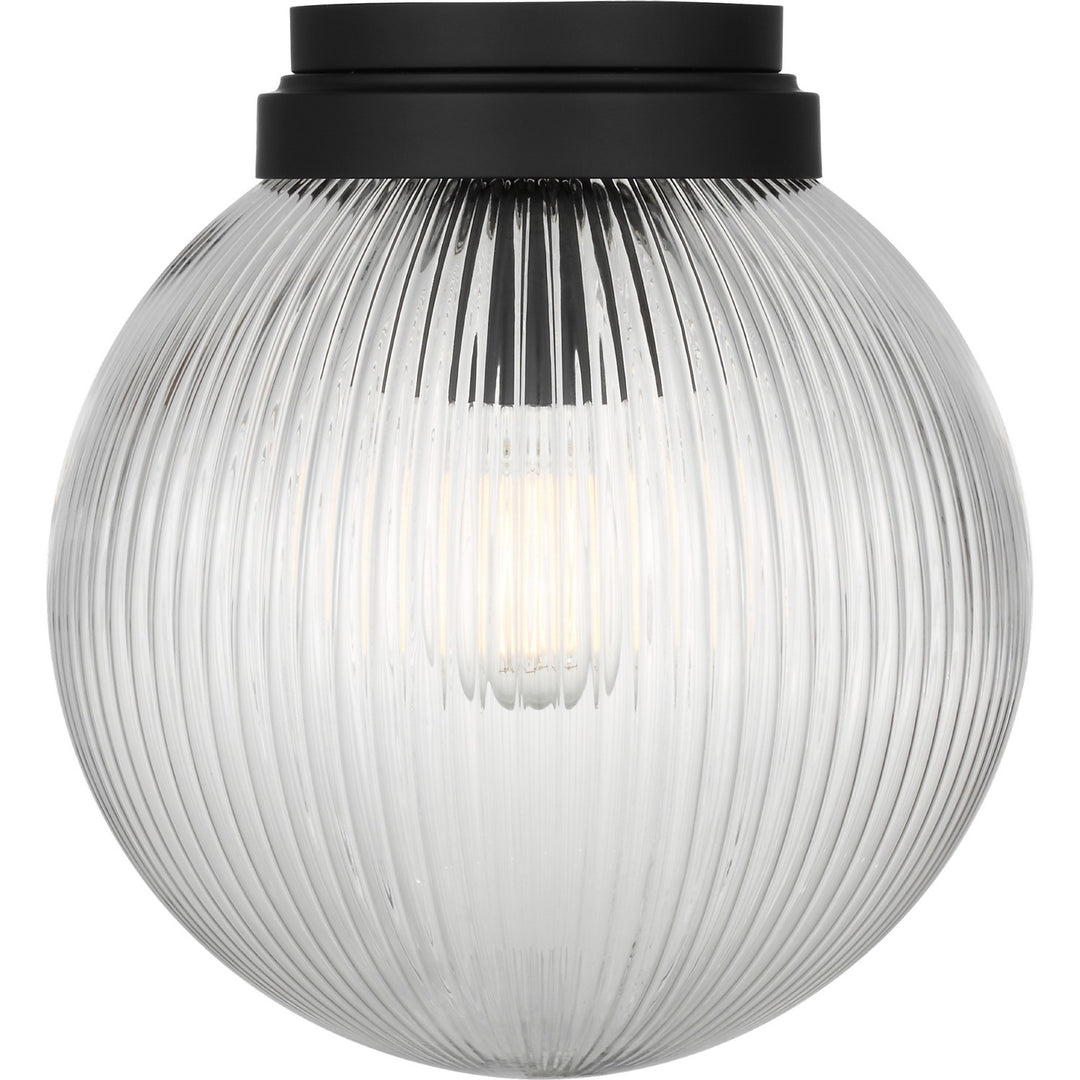 Visual Comfort Studio Canada - SCDJFM125MBKRG - One Light Flush Mount - Preston - Midnight Black