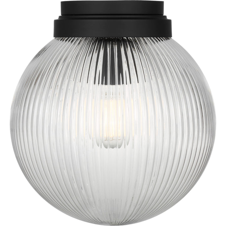Visual Comfort Studio Canada - SCDJFM125MBKRG - One Light Flush Mount - Preston - Midnight Black