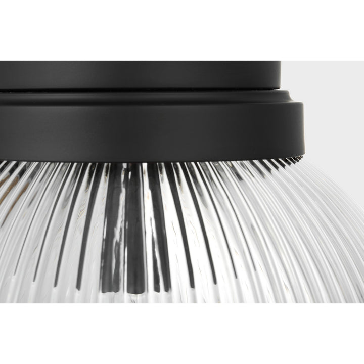 Visual Comfort Studio Canada - SCDJFM125MBKRG - One Light Flush Mount - Preston - Midnight Black