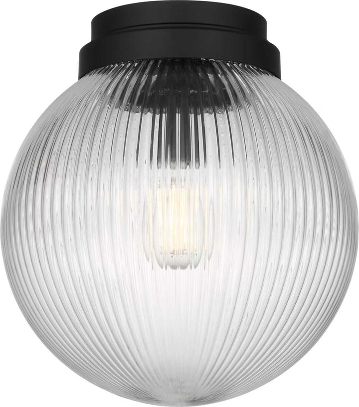 Visual Comfort Studio Canada - SCDJFM125MBKRG - One Light Flush Mount - Preston - Midnight Black