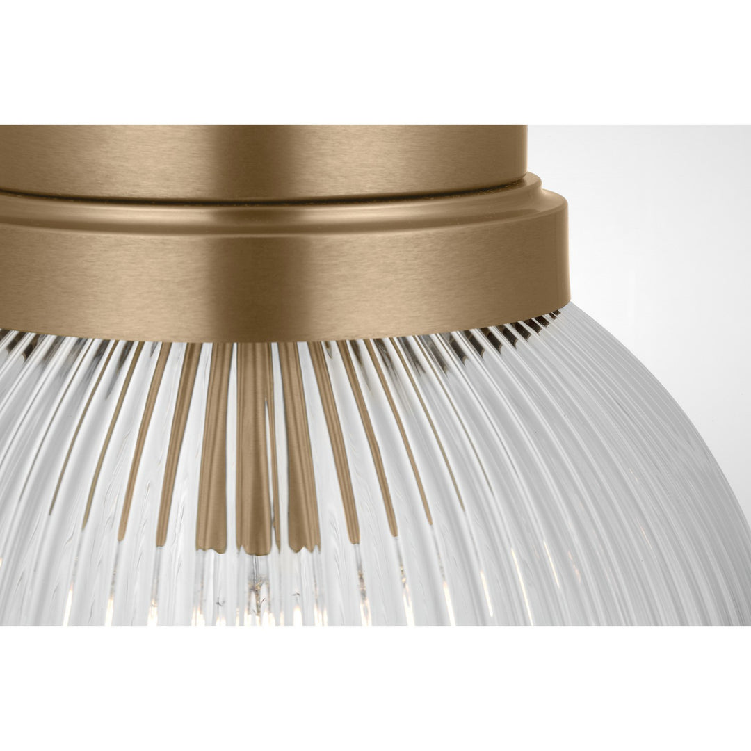 Visual Comfort Studio Canada - SCDJFM125SBRG - One Light Flush Mount - Preston - Satin Brass