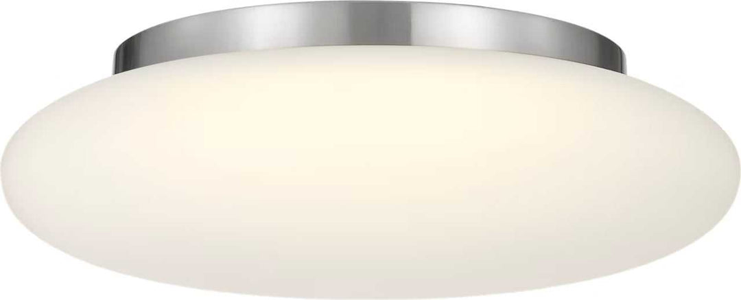 Amir LED Flush Mount in Brushed Nickel Visual Comfort Studio Canada