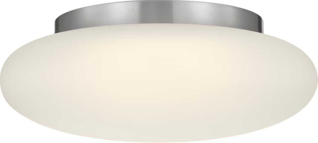 Amir LED Flush Mount in Brushed Nickel Visual Comfort Studio Canada