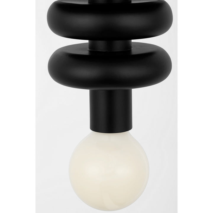 Visual Comfort Studio Canada - SCDJFM145MBK - One Light Solitaire - Malcolm - Midnight Black
