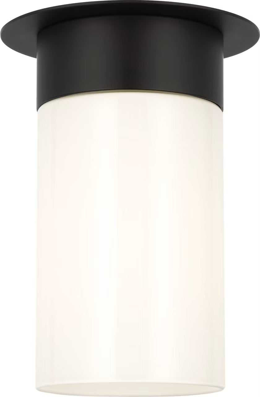Archer Flush Mount in Midnight Black Visual Comfort Studio Canada