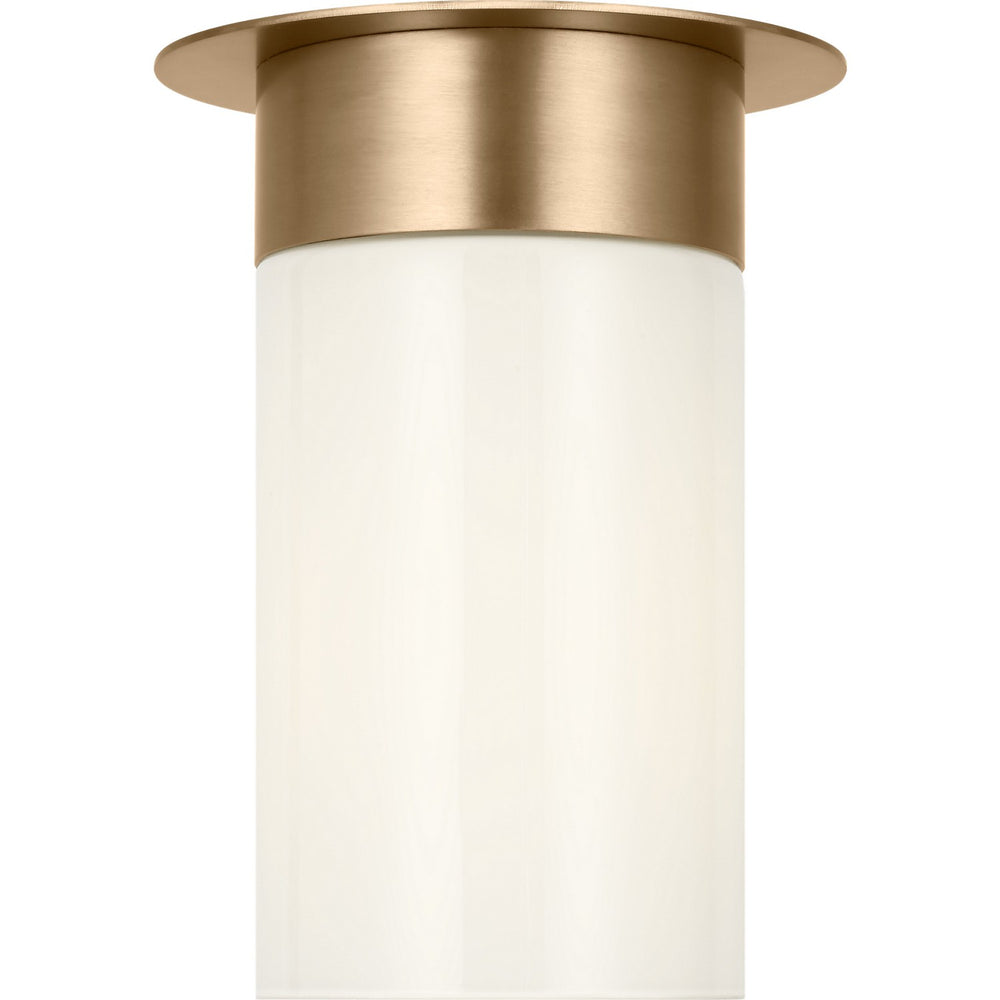 Visual Comfort Studio Canada - SCDJFM164SBMG - One Light Flush Mount - Archer - Satin Brass