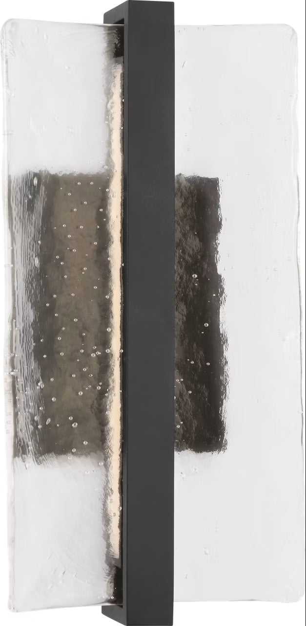 Briggs LED Wall Sconce in Textured Black Visual Comfort Studio Canada