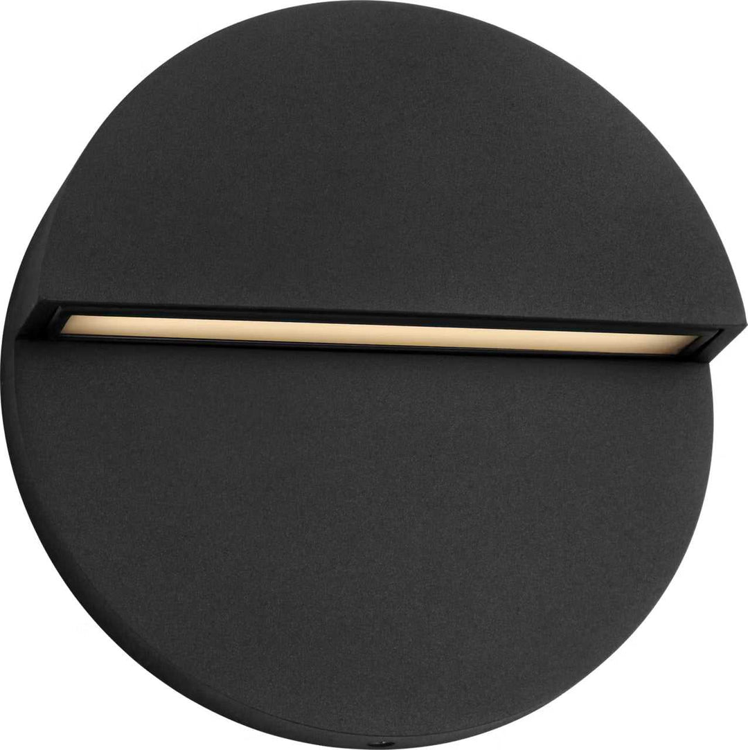 Banks LED Wall Sconce in Textured Black Visual Comfort Studio Canada