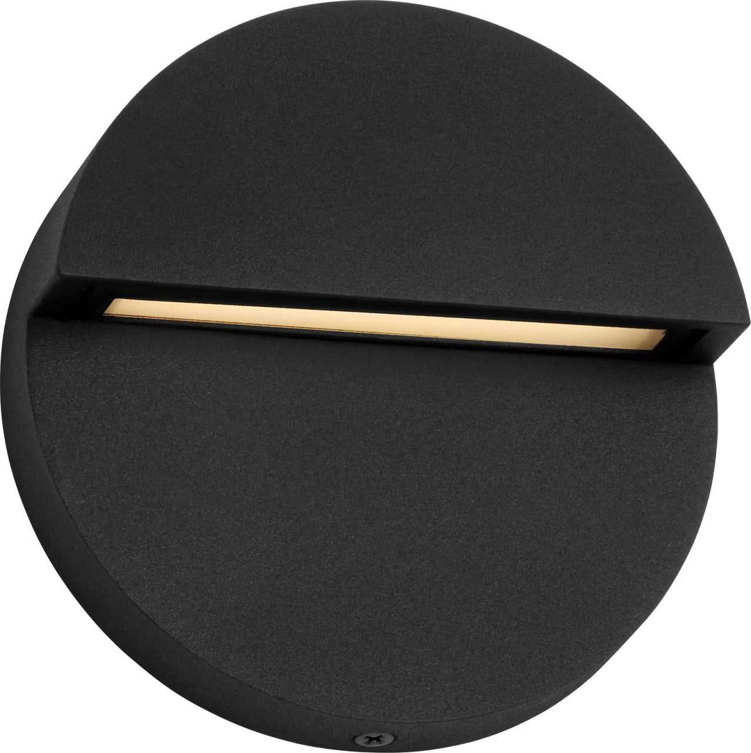 Banks LED Wall Sconce in Textured Black Visual Comfort Studio Canada