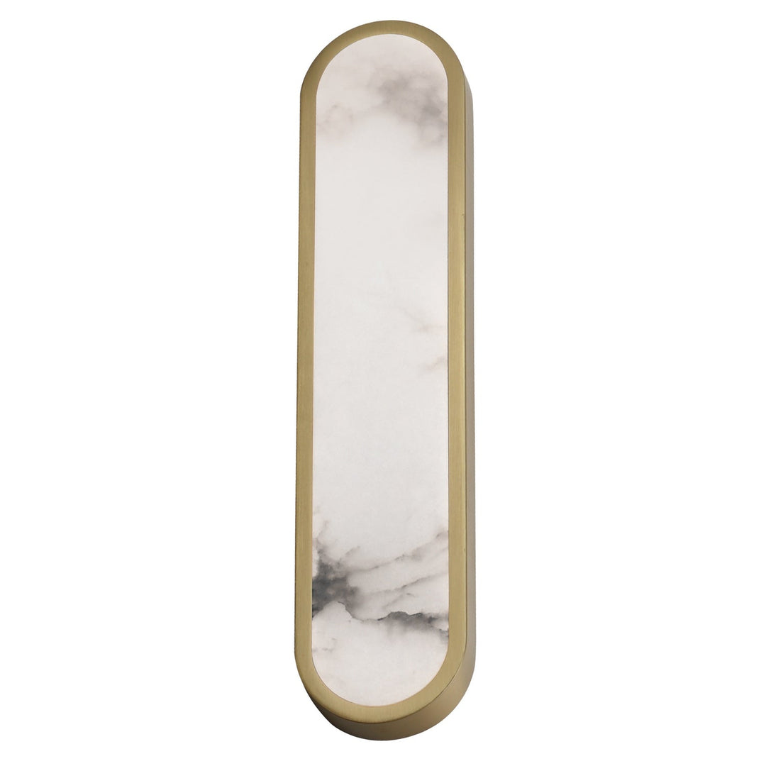 Maxim - 18232WANAB - LED Wall Sconce - Plinth - Natural Aged Brass