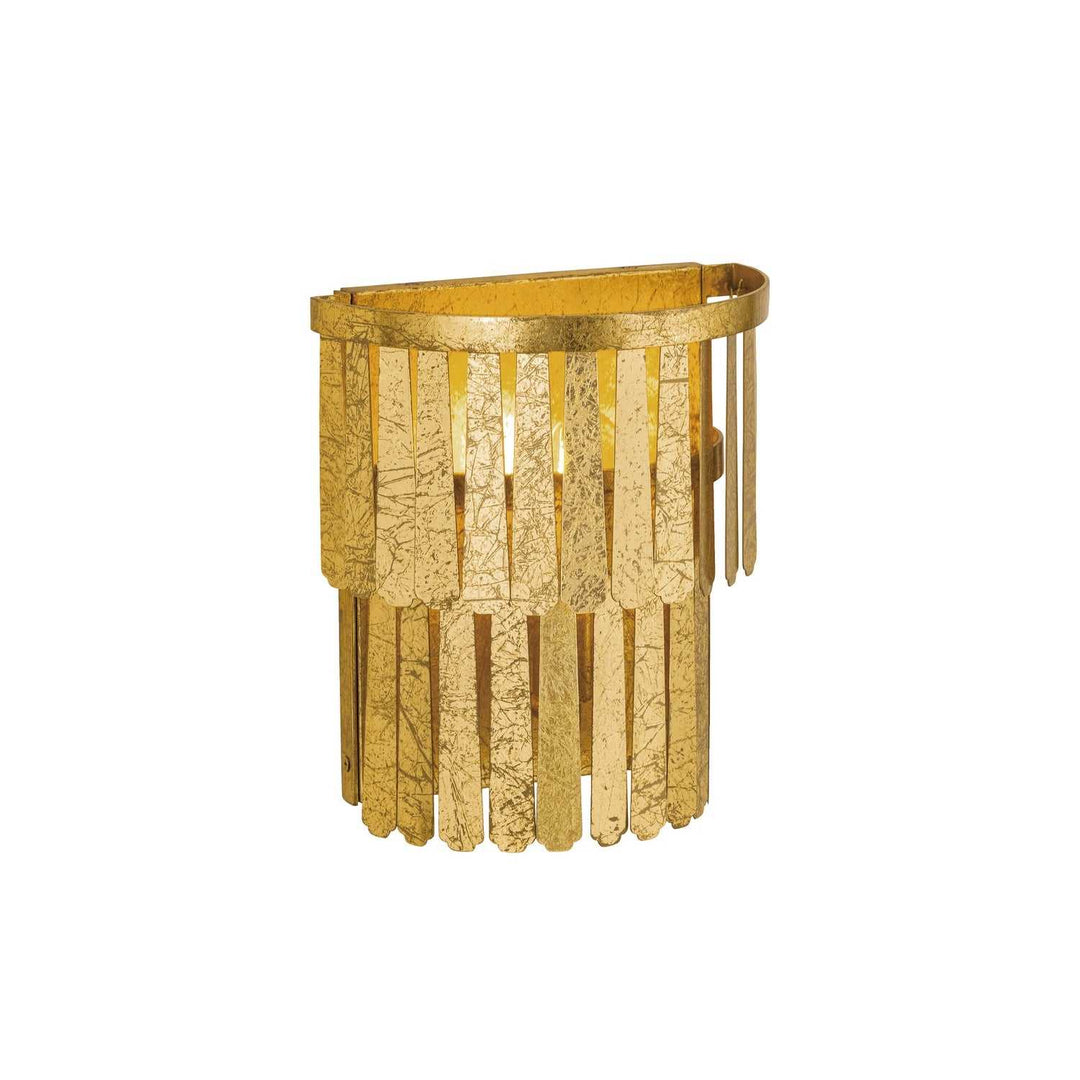 Regalia One Light Wall Sconce in Gold Leaf Maxim