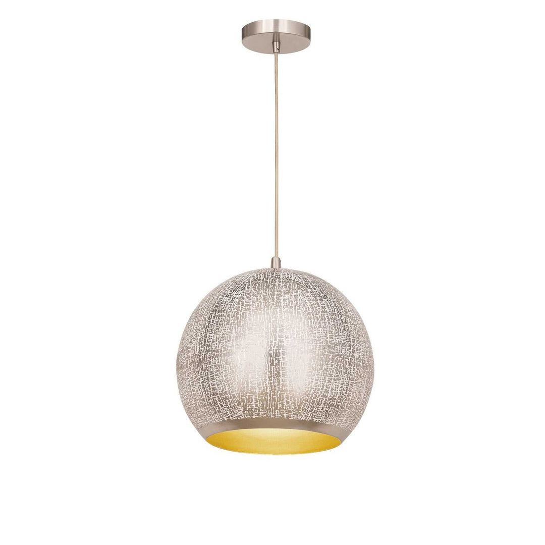 Aurelia One Light Pendant in Arctic White Maxim