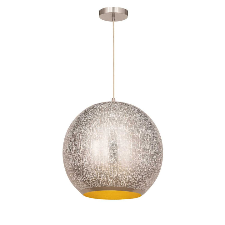 Aurelia One Light Pendant in Arctic White Maxim