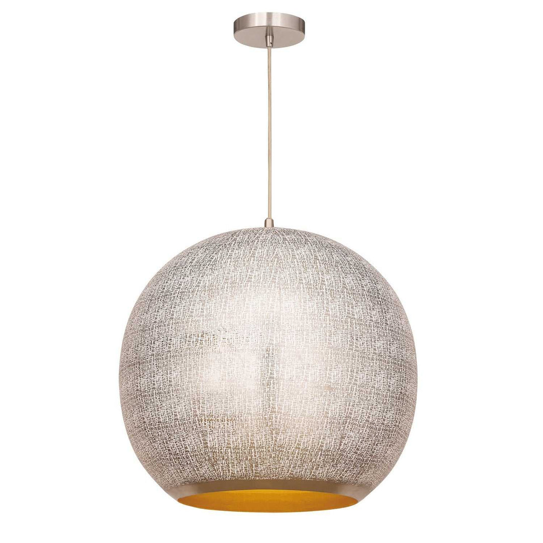 Aurelia One Light Pendant in Arctic White Maxim