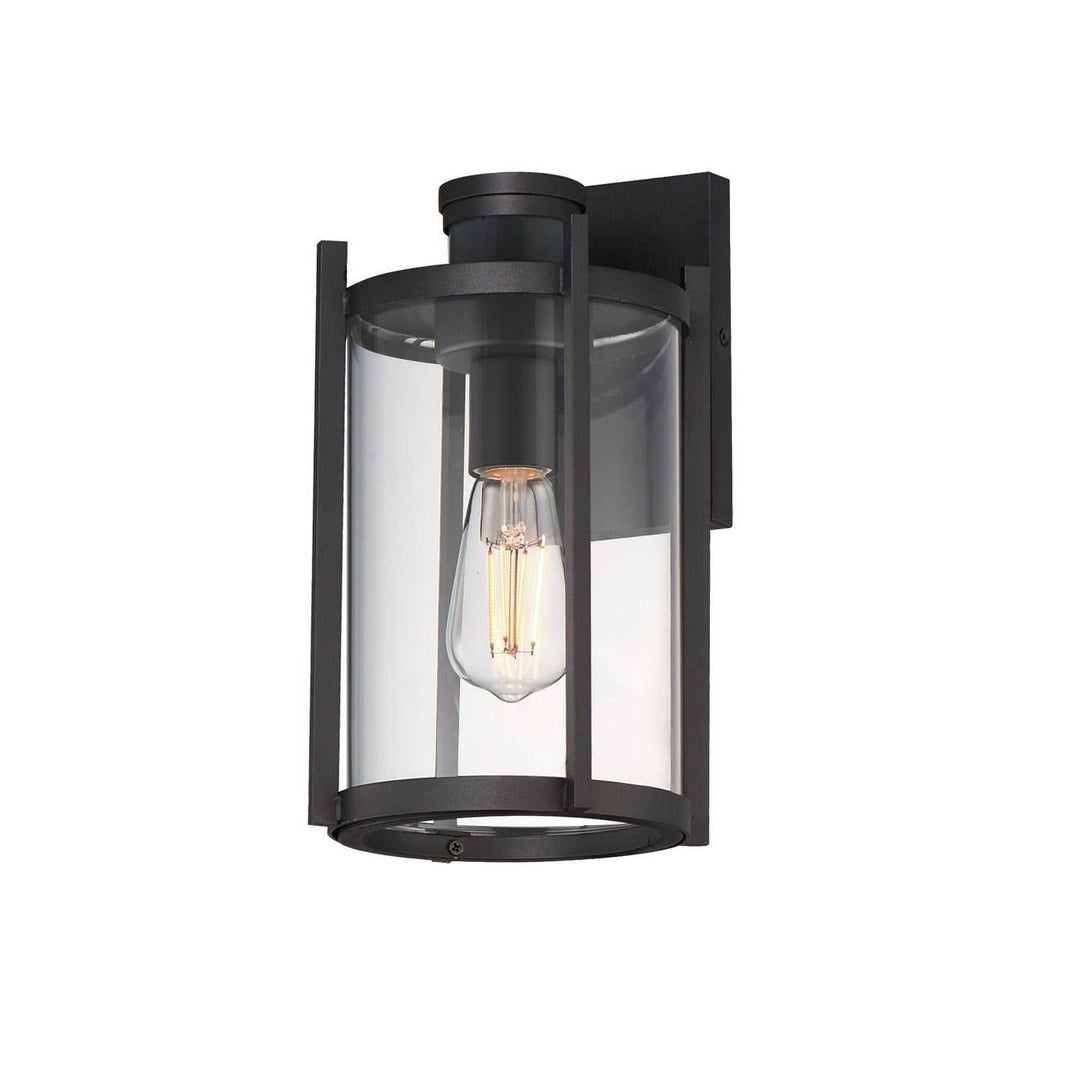 Belfry One Light Wall Sconce in Black Maxim