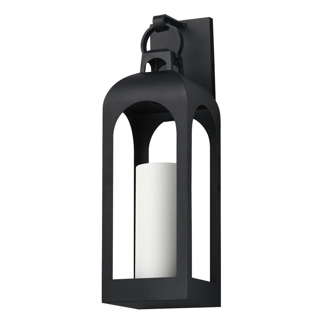 Marrakech One Light Wall Sconce in Black Maxim