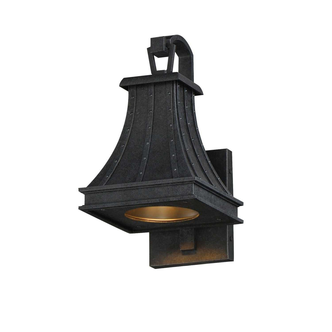 Bramwell VX One Light Wall Sconce in Black Patina Maxim