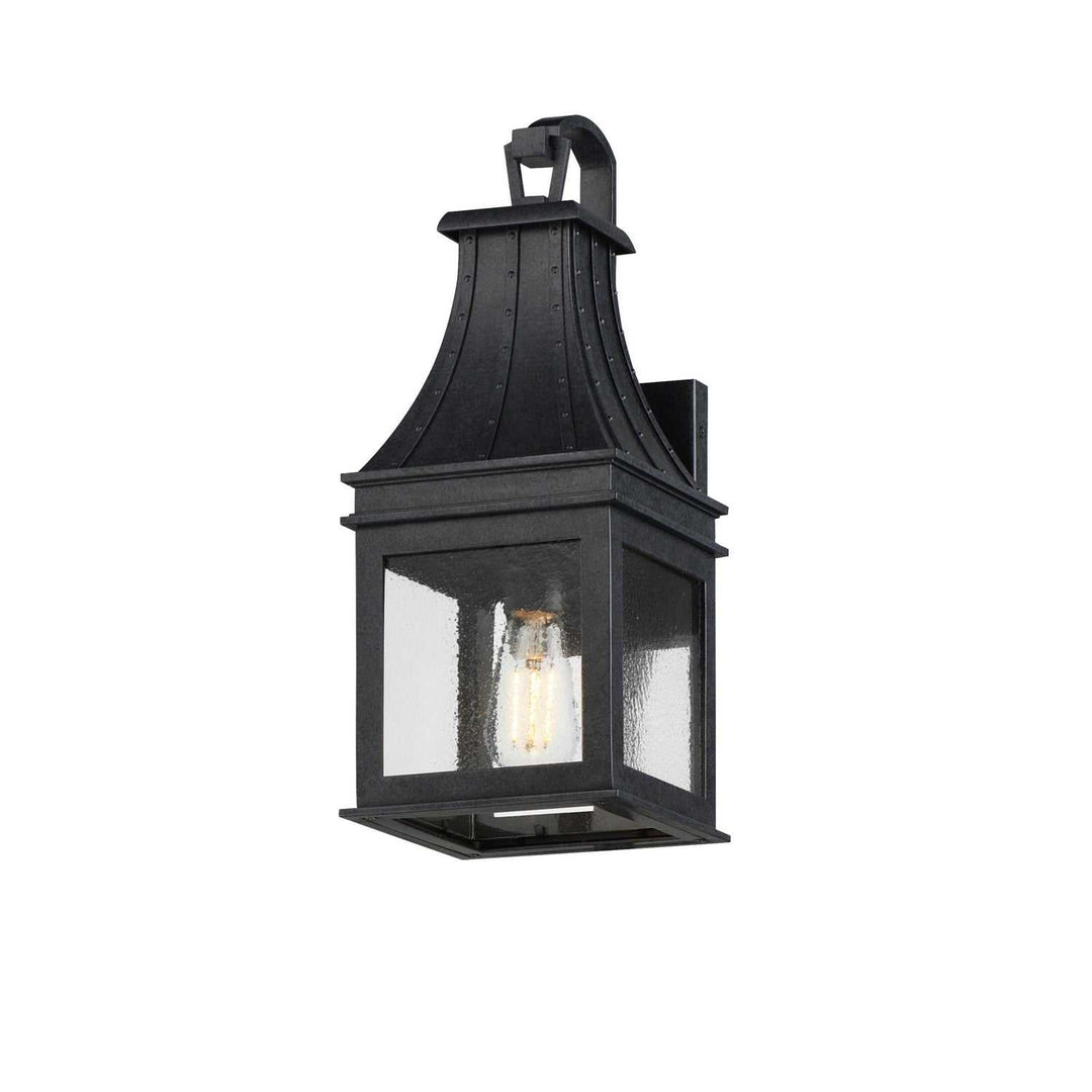 Bramwell VX One Light Wall Sconce in Black Patina Maxim