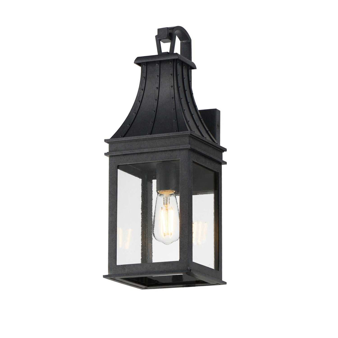 Bramwell VX One Light Wall Sconce in Black Patina Maxim