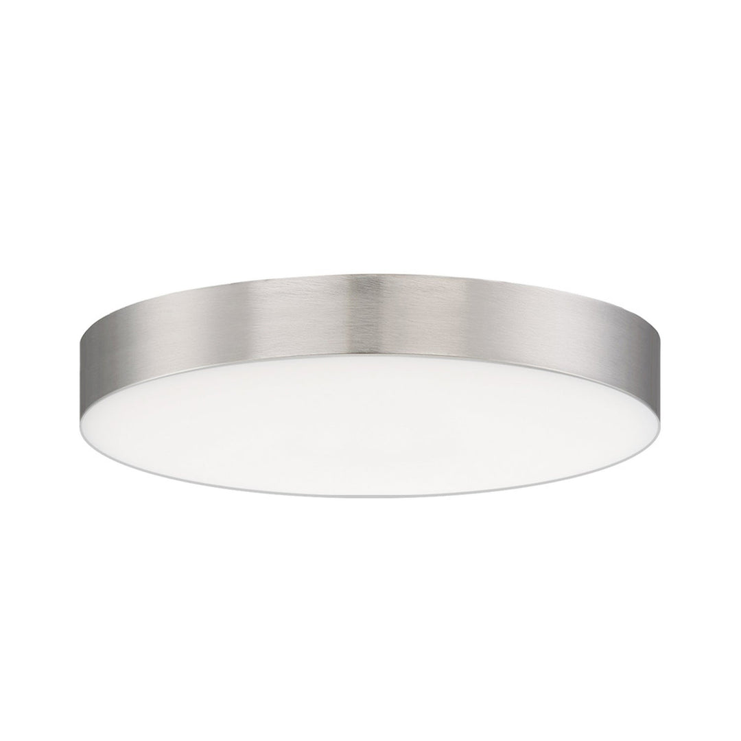 Trim-Eco LED Flush Mount in Satin Nickel Maxim