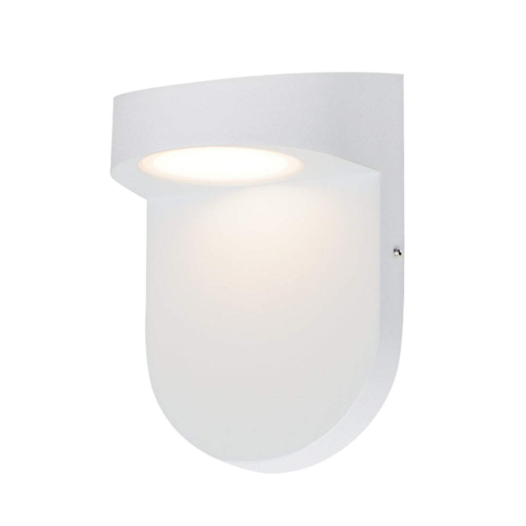Ledge LED Outdoor Wall Mount in White Maxim