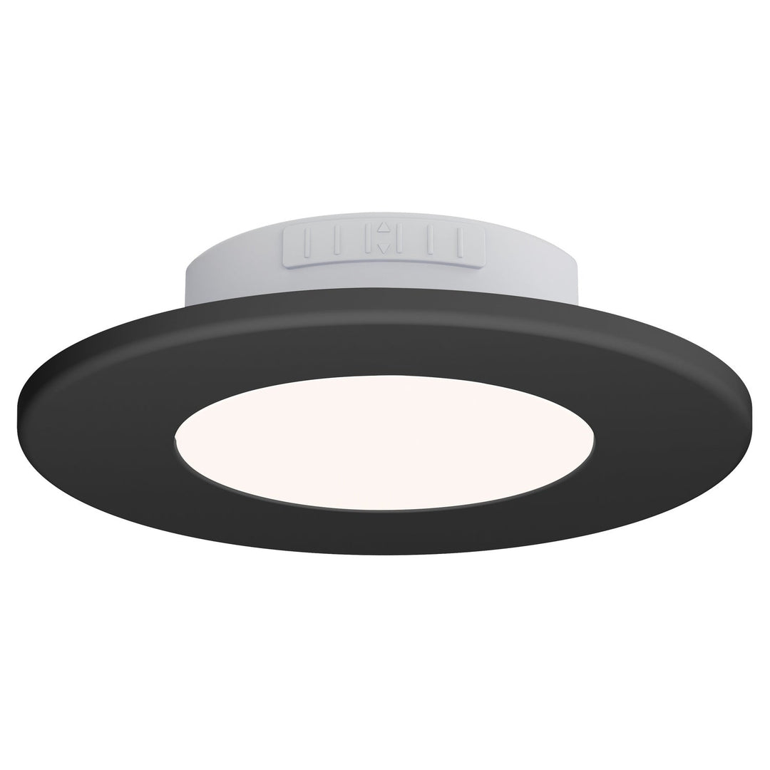 Snug LED Recessed DownLight in Black Maxim