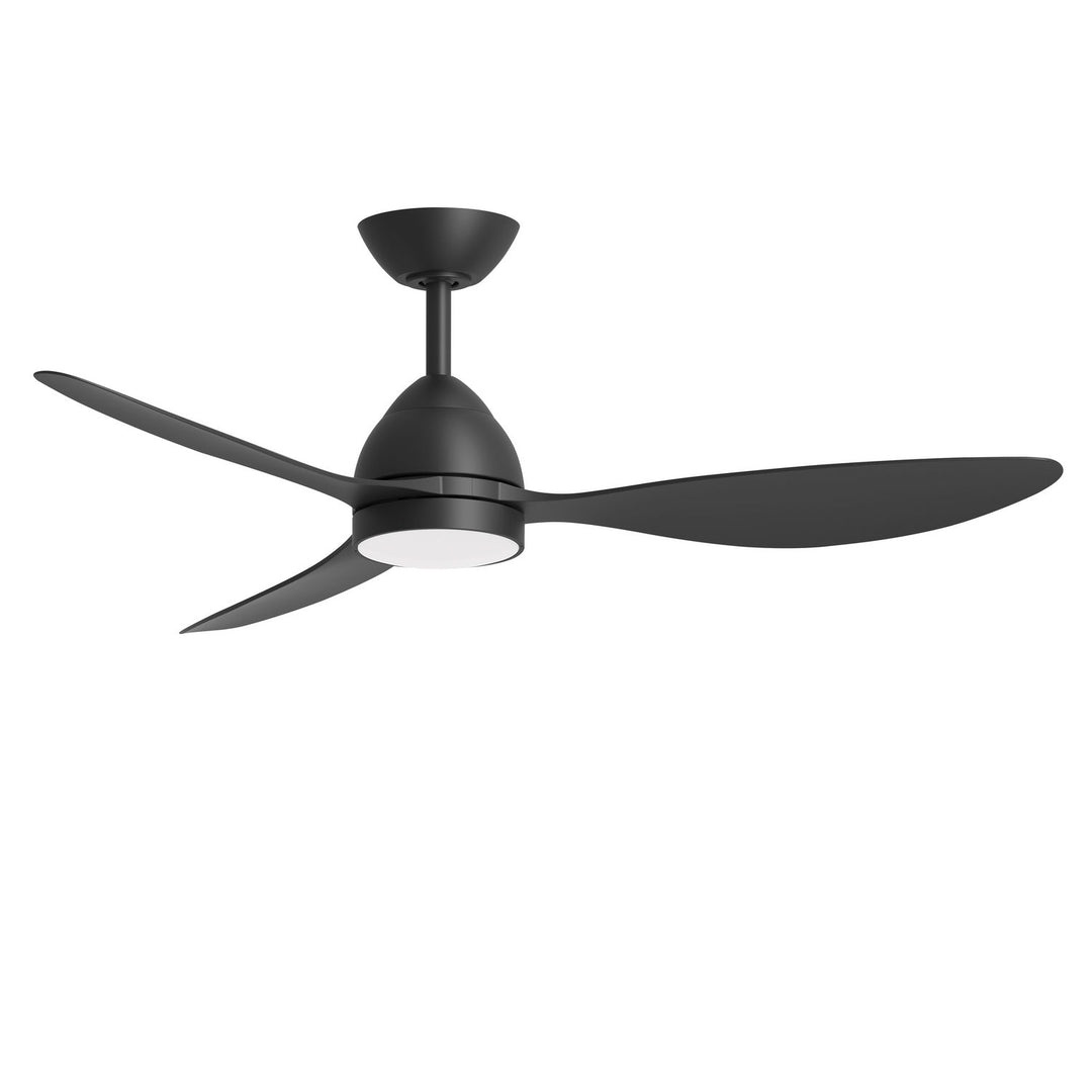 Sparrow 52" Ceiling Fan in Black Maxim