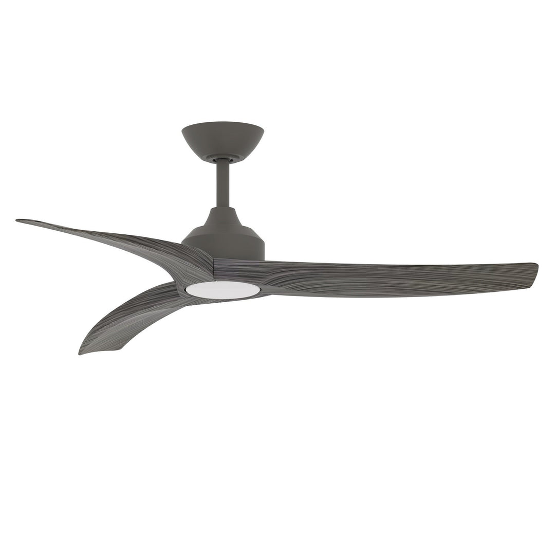Drifter 52" Ceiling Fan in Charcoal / Grey Wood Maxim