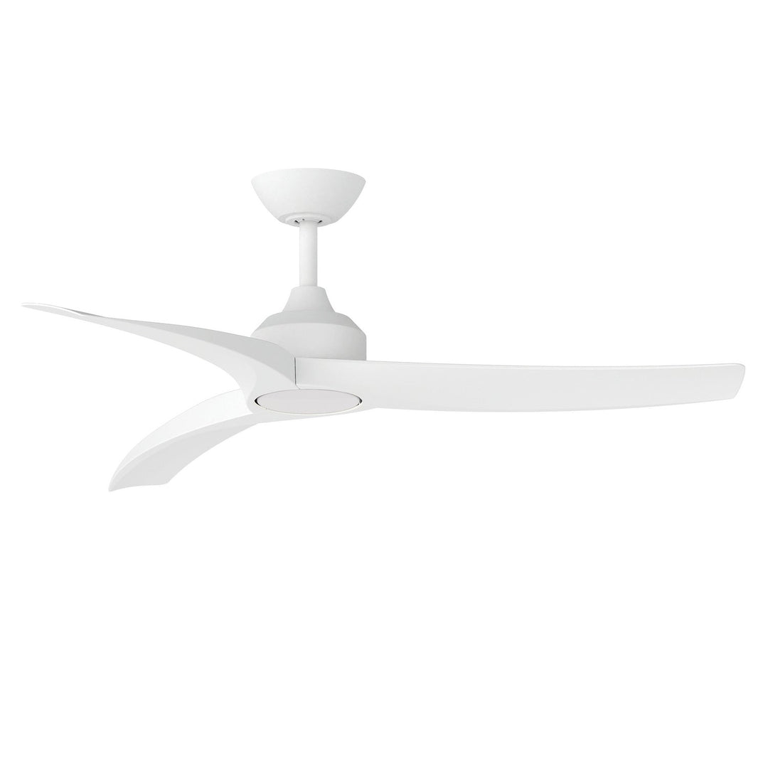 Drifter 52" Ceiling Fan in Matte White Maxim