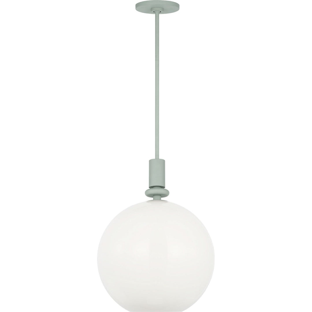 Malcolm One Light Pendant in Thistle Green Visual Comfort Studio Canada