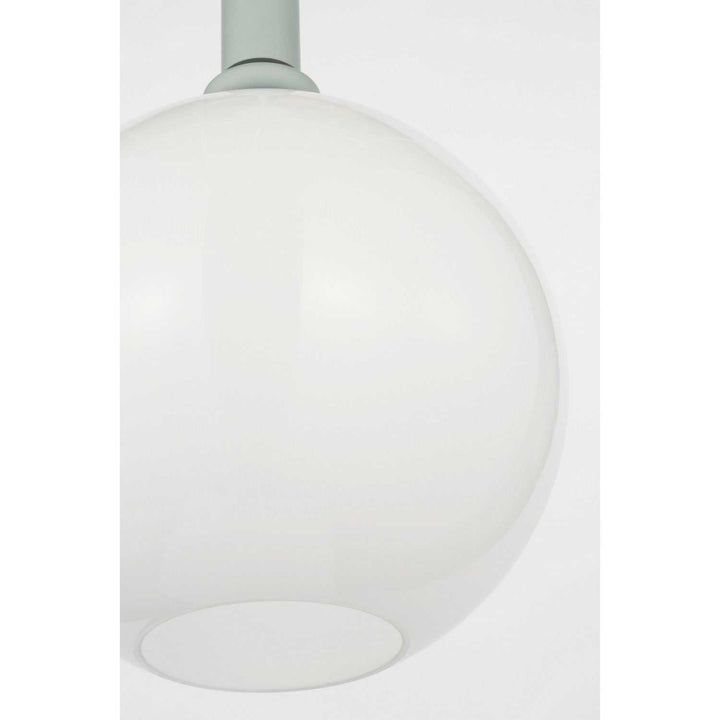 Malcolm One Light Pendant in Thistle Green Visual Comfort Studio Canada